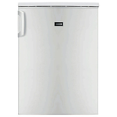 Zanussi ZRG14800WA Freestanding Under Counter Fridge, A+ Energy Rating, 60cm Wide, White Zanussi ZRG14800WA Freestanding Under Counter Fridge, A+ Energy Rating, 60cm Wide, White